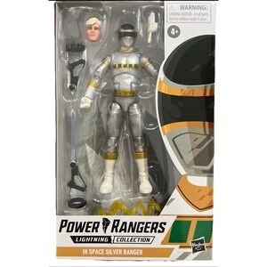 Power Rangers Lightning Collection In Space Silver Ranger Action Figure Hasbro
